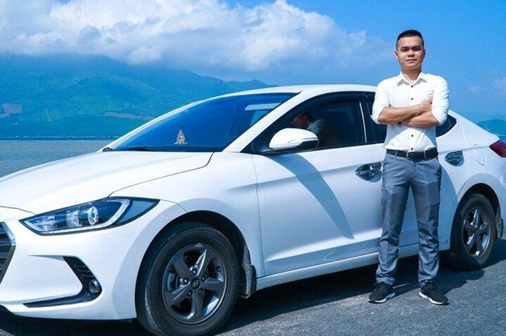 プロドライバー付き専用車でダナンへドンホイ