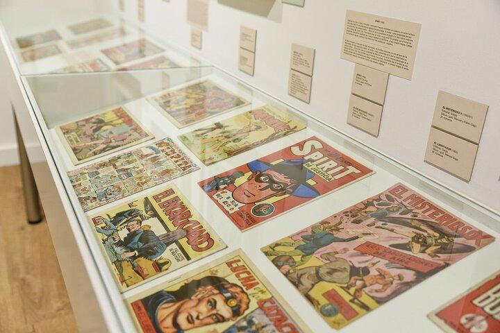Entreeticket voor het Strip- en Illustratiemuseum