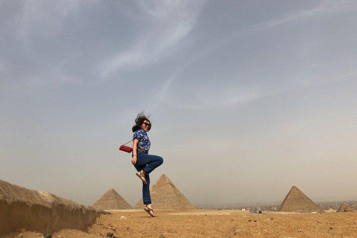 Private Halbtagestour zu den Pyramiden der Sphinx von Gizeh mit Mittagessen