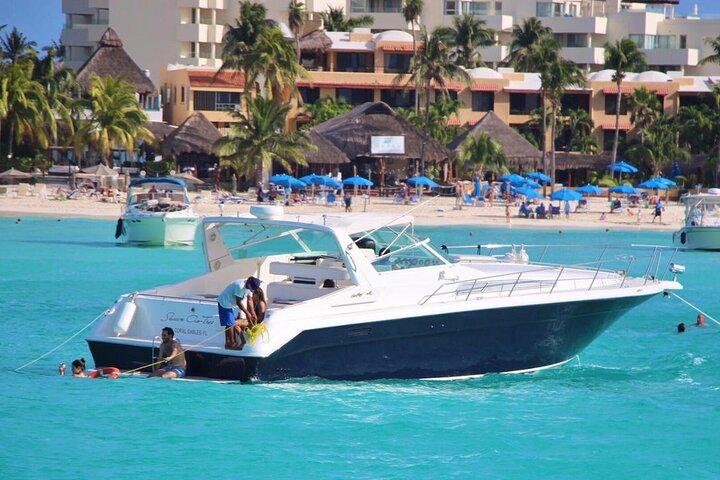 カンクン ヨット レンタル BEATIFUL YACHT 46FT, 15 PAX MAX 25P6