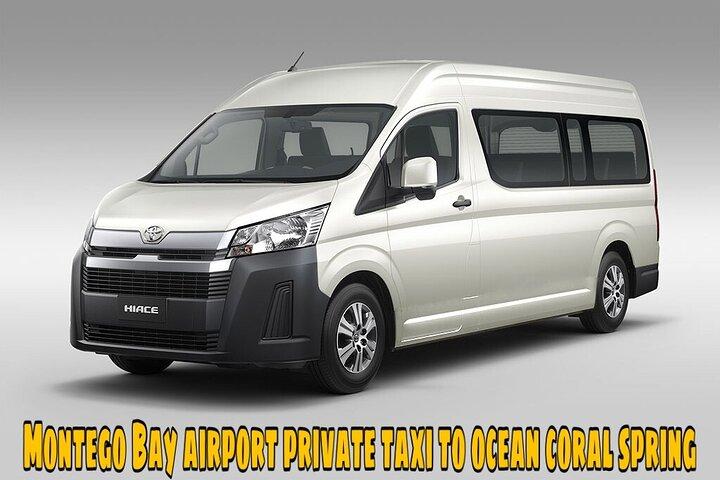 Montego Bay Airport Taxi naar Ocean Coral Spring of Eden Bay
