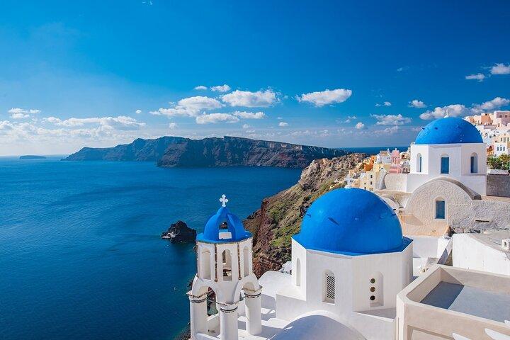 8 - Tour di un giorno a Delfi, Meteora e tour a Santorini da Atene