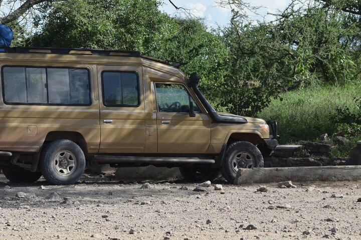 4-dagars safari till kratern Tarangire, Serengeti och Ngorongoro från Arusha