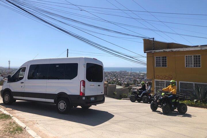 ATV'er Rosarito/Paintball/Ridning i bjergene + Transport