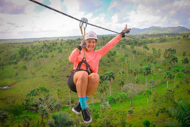 Punta Cana Zipline - 8 linjer och en hängbro