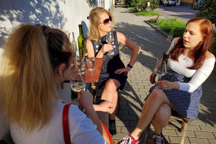 Weinprobe in der Stadt Bratislava