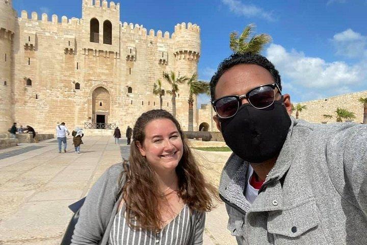 カイロから専用車でアレクサンドリアへ日帰り旅行