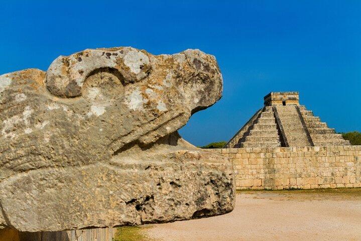 Experiência Chichén-Itzá sem fila com Cenote e almoço