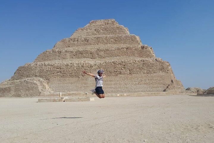 Privat rundtur i Giza-pyramiderna, Sfinxen, Sakkara och Egyptiska museet