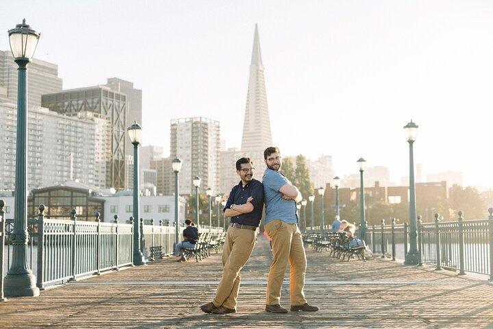 Privat semesterfotograferingssession med lokal fotograf i San Francisco
