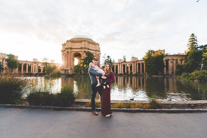 Privat semesterfotograferingssession med lokal fotograf i San Francisco