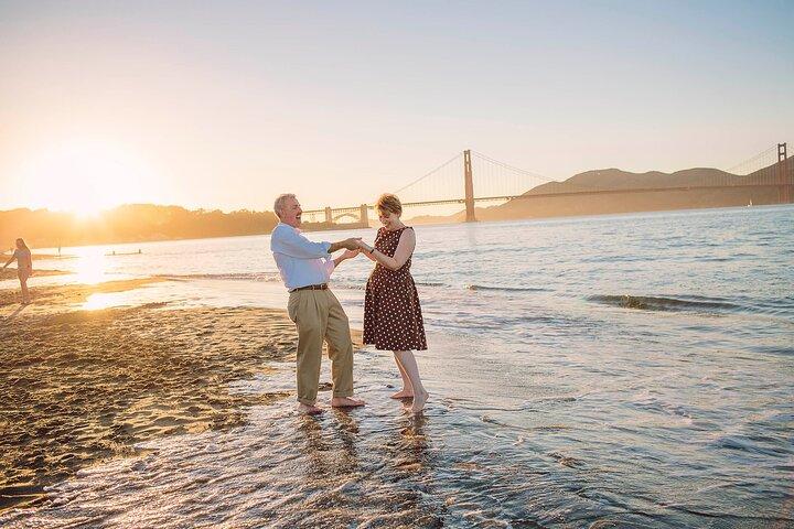 Privat semesterfotograferingssession med lokal fotograf i San Francisco
