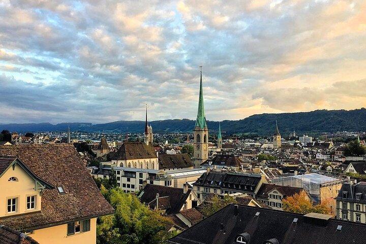 Zurich Walking Tour, herunder en sø cruise