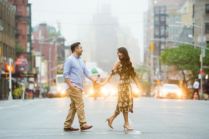 ニューヨークの地元の写真家とのプライベートバケーション写真セッション