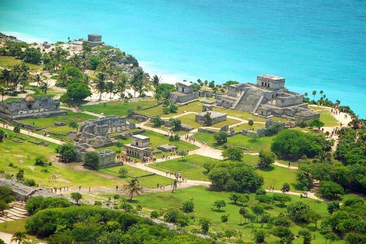 Tulum ruiner och Cobá äventyr + Cenote simma