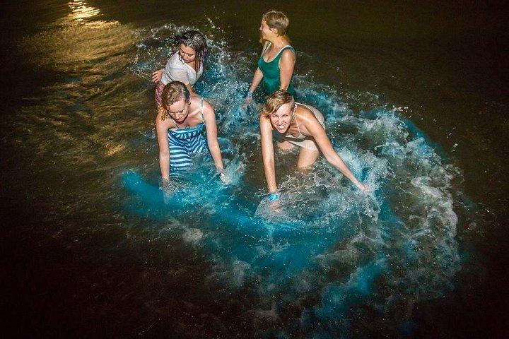 Holbox kayak Bioluminescense tour