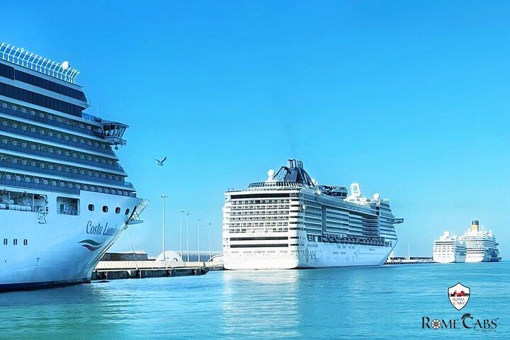 Trasferimento privato da Civitavecchia a Fiumicino