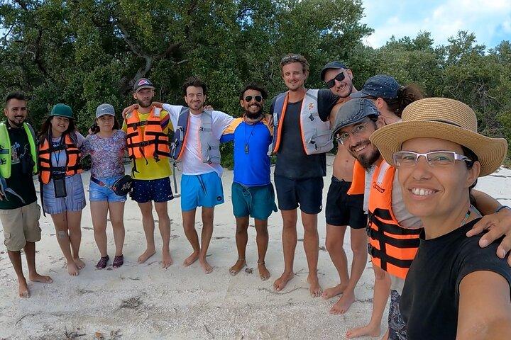Kajaktur i Holbox mangroveskove