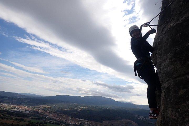 Aventure d'escalade en Via ferrata de Centelles
