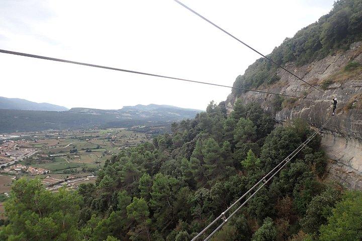 Aventure d'escalade en Via ferrata de Centelles
