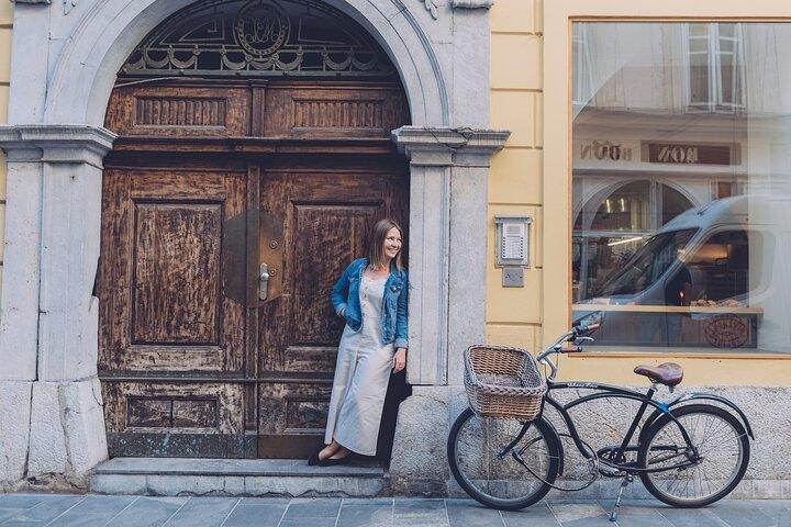 Privat feriefotograferingssession med lokal fotograf i Ljubljana