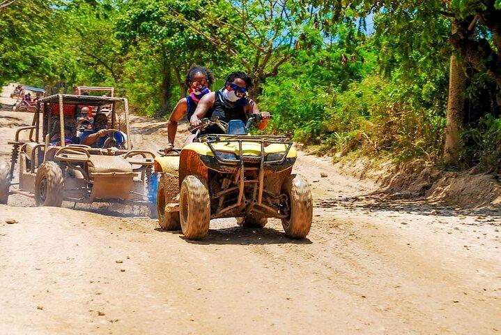 バヤヒベ発ラ・ロマーナからの半日ATVまたはバギー4x4