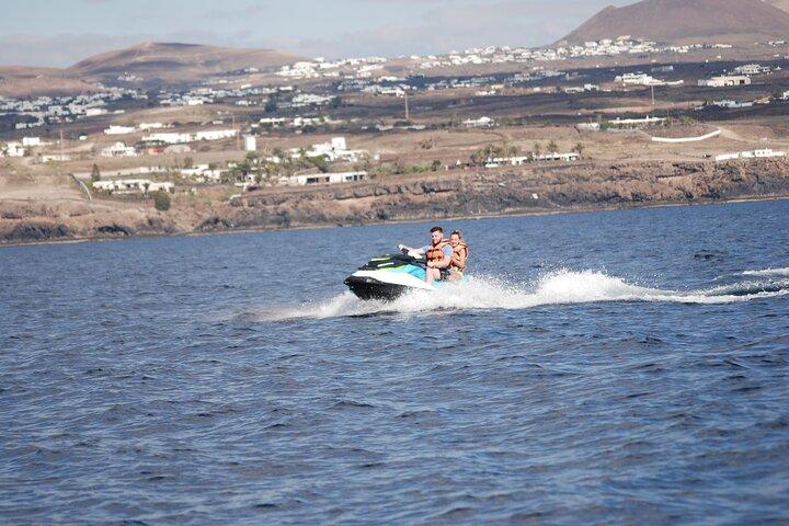 40 minuten jetskiën op Lanzarote