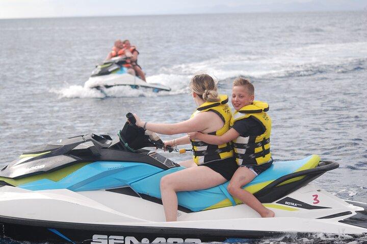 40 minuten jetskiën op Lanzarote