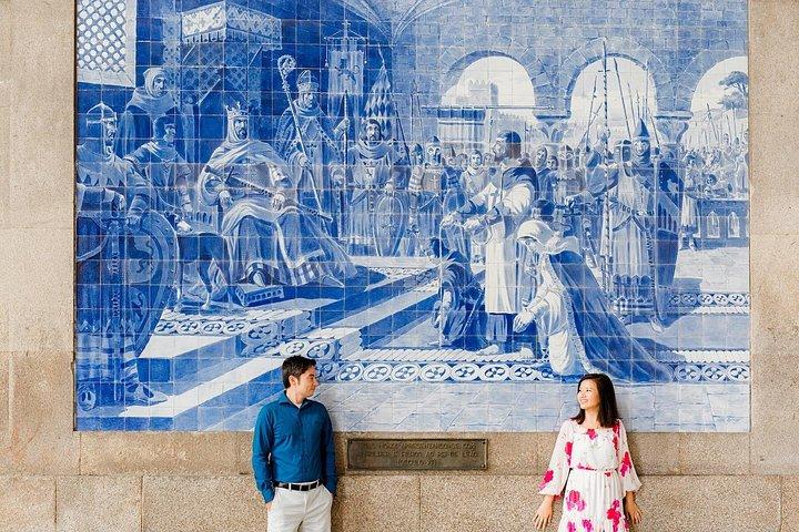 ポルトの地元の写真家とのプライベートバケーション写真セッション