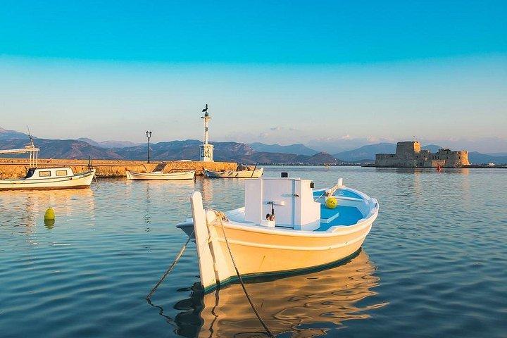 プライベート神話アルゴリス,ミケーネ,ナフプリオ＆コリントス運河日帰り旅行