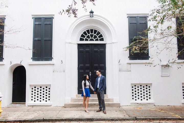 Sesión privada de fotografía de vacaciones con fotógrafo local en Charleston