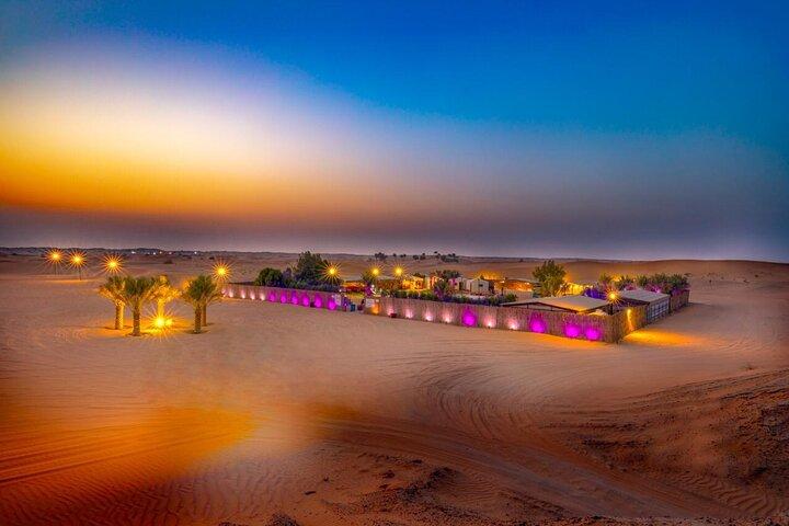 Dubai Desert Safari-avontuur met premium barbecuediner