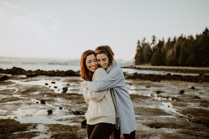 Sessão de fotografia de férias privada com fotógrafo local em Vancouver