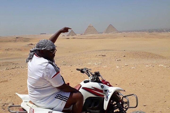 Private ATV Quad Bike Tour at the Pyramids