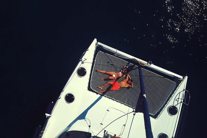 Sithonia: Catamaran Day Cruise – Explore Hidden Gems!