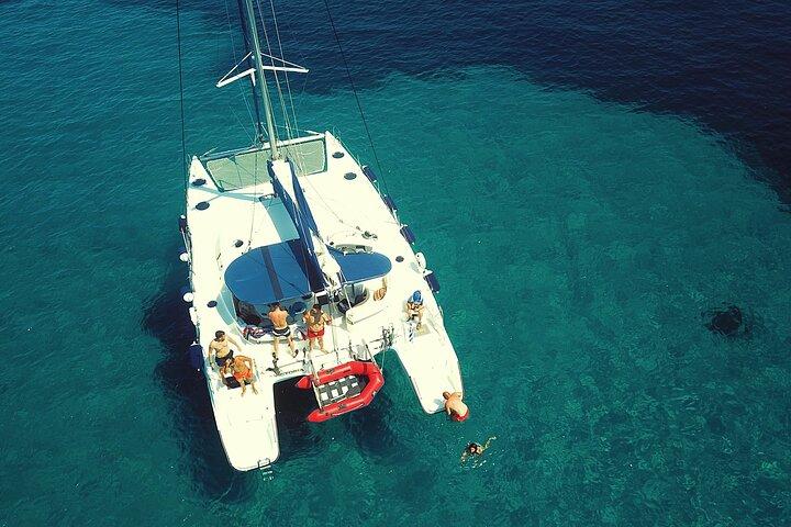Sithonia: Catamaran Day Cruise – Explore Hidden Gems!