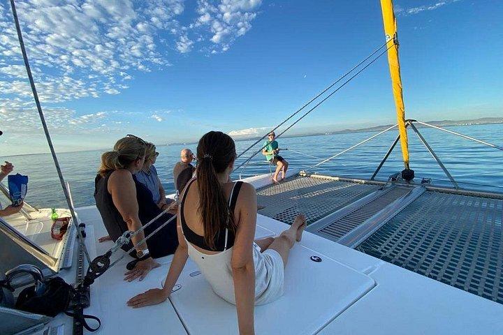 Cruzeiro de catamarã na Cidade do Cabo