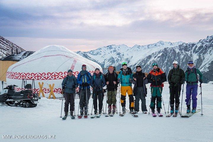 Yurt Based Shymbulak 4-day ski-touring and split-boarding trip
