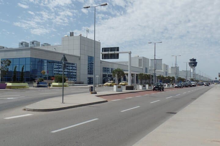 Lavrio port/ hotels to Athens airport private transfer