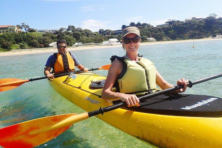 Mornington Peninsula Kayak Coastline Tour du Sanctuaire des dauphins