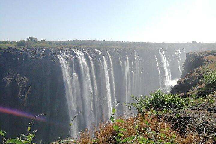 Helicopter flights over the Victoria Falls
