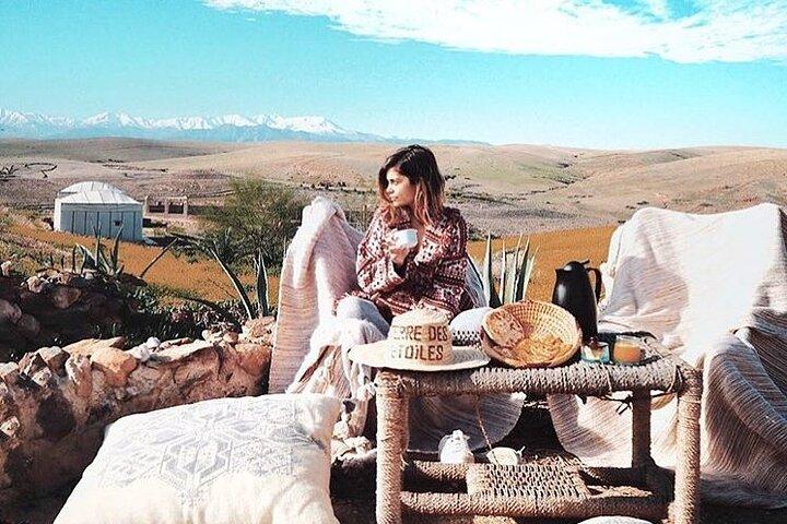 Magical Dinner & Sunset Experience in Agafay Desert From Marrakech