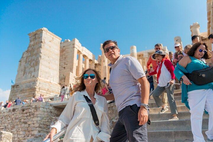ライセンスを持った専門家による古代アゴラとアクロポリスのプライベート ツアー