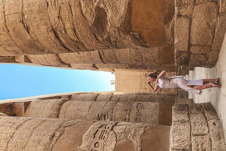 古代エジプトの王たち：6日間のカイロとルクソールのガイド付きツアーと夜行列車