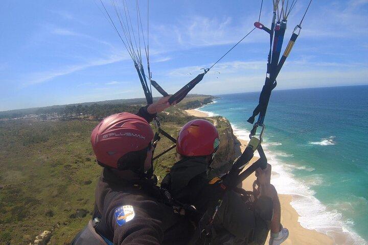 Expérience de parapente près de Lisbonne