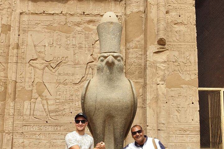 Bewonder de grootste Kom Ombo & Horus-tempel in Edfu (start vanuit Aswan of Luxor)