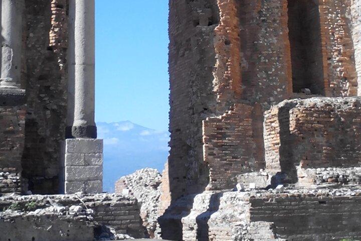 La perle de la Sicile : visite guidée privée à pied de Taormine