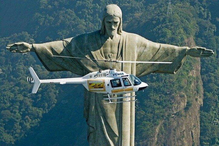 リオ・ヘリコプターツアー–プライベートまたはホテル送迎と相乗り