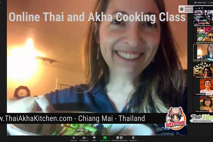 Online Thai and Akha Cooking Class