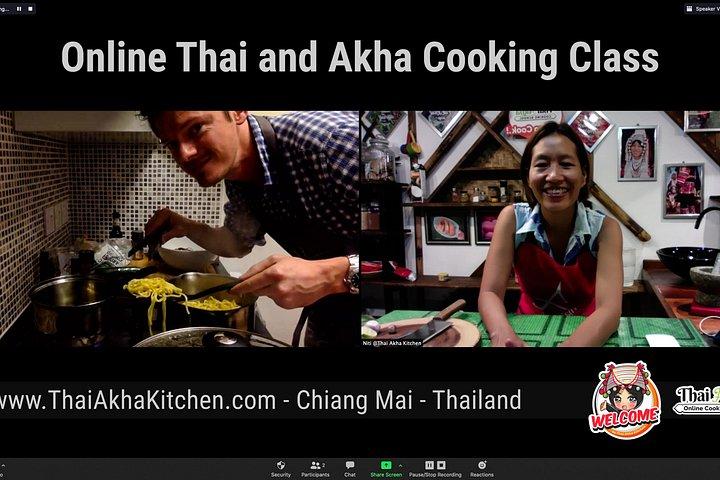 Online Thai and Akha Cooking Class